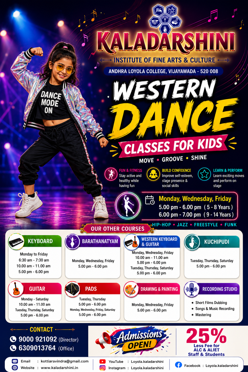 Western Dance Classes in Vijayawada